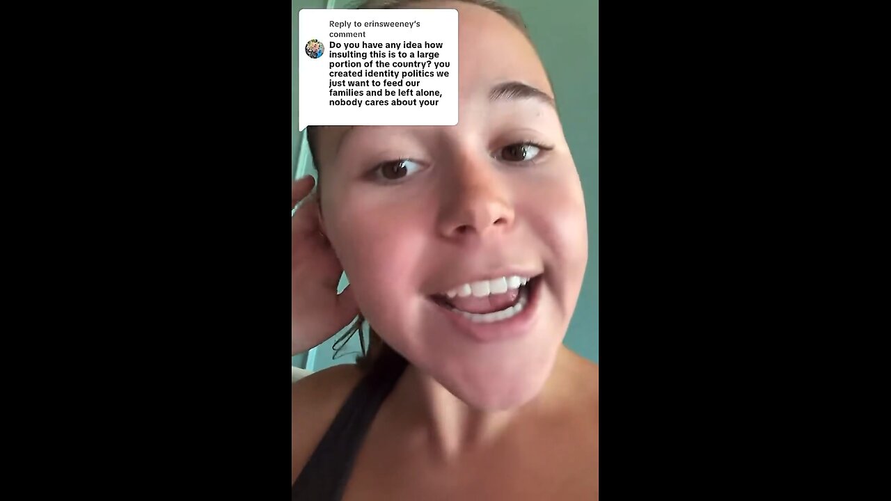 Hope Walz is doubling down on her projection of identity politics.