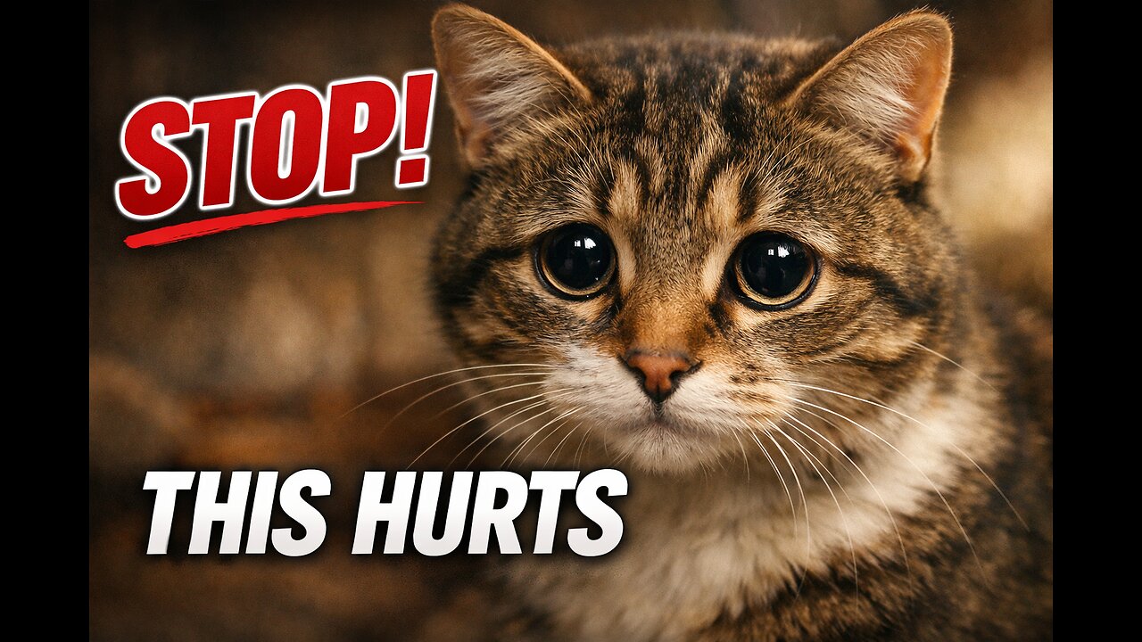 How You're Hurting Your Cat Without Realizing It
