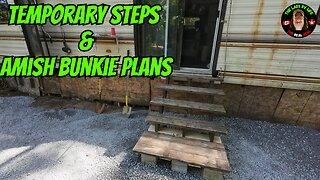 Temporary Steps And Amish Bunkie Plans