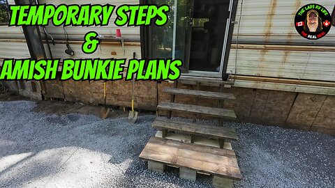 Temporary Steps And Amish Bunkie Plans