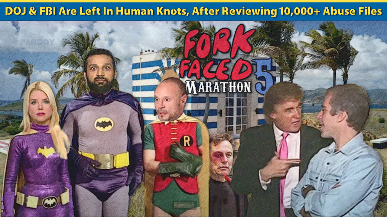 DOJ & FBI Turns Into Siamese Human Knots After Reviewing Missing Sexual Abuse Files