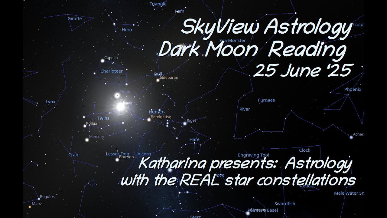 Dark Moon Reading 25 June 2025