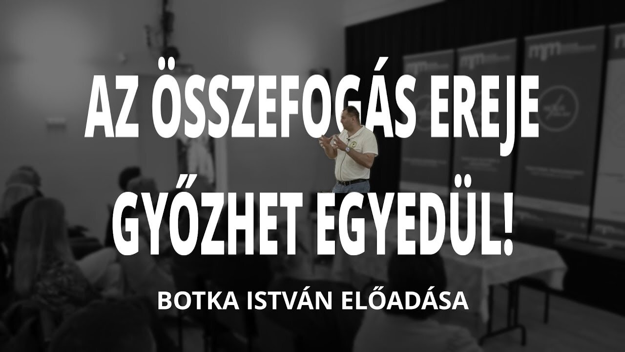 Botka István - Az összefogàs ereje győzhet egyedül!