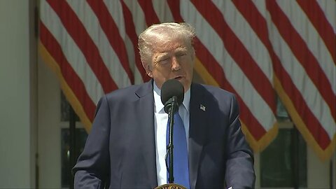 President Donald Trump attends National Day of Prayer event - May 1, 2025