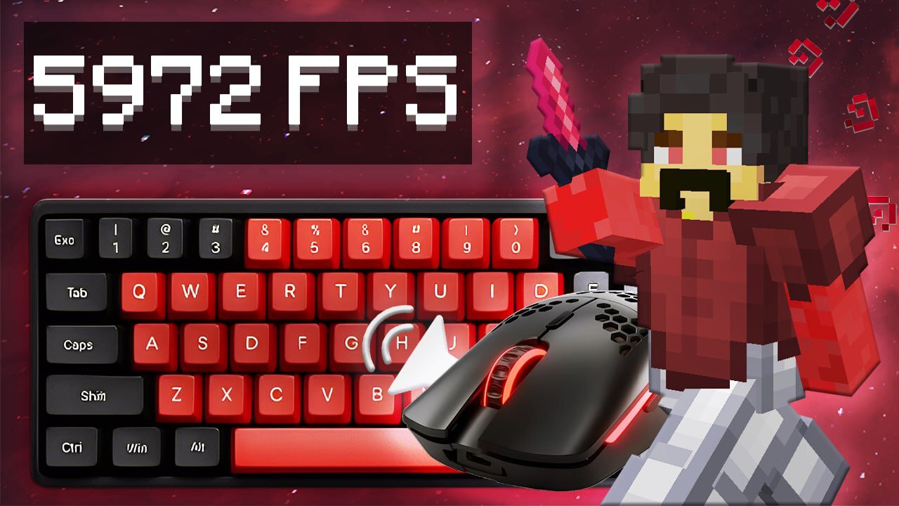 [30 Minutes] RELAXING Bedwars ASMR Keyboard + Mouse Sounds | HYPIXEL BEDWARS