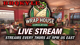 I'll Take Ya to the Shawarma Shop - Wrap House Simulator Live Stream