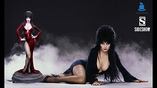 Elvira: Mistress of the Dark (Red Glitter Dress Variant) [Slideshow & Tweeterhead]