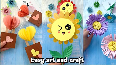 Simple and Creative Art & Craft Ideas for Beginners.