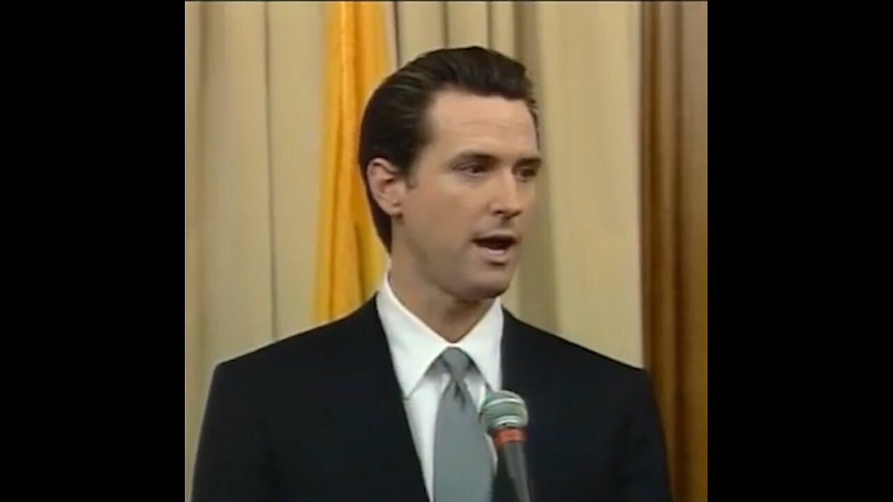 FLASHBACK: Gavin Newsom Apologizes For SLEEPING With Best Friend's Wife