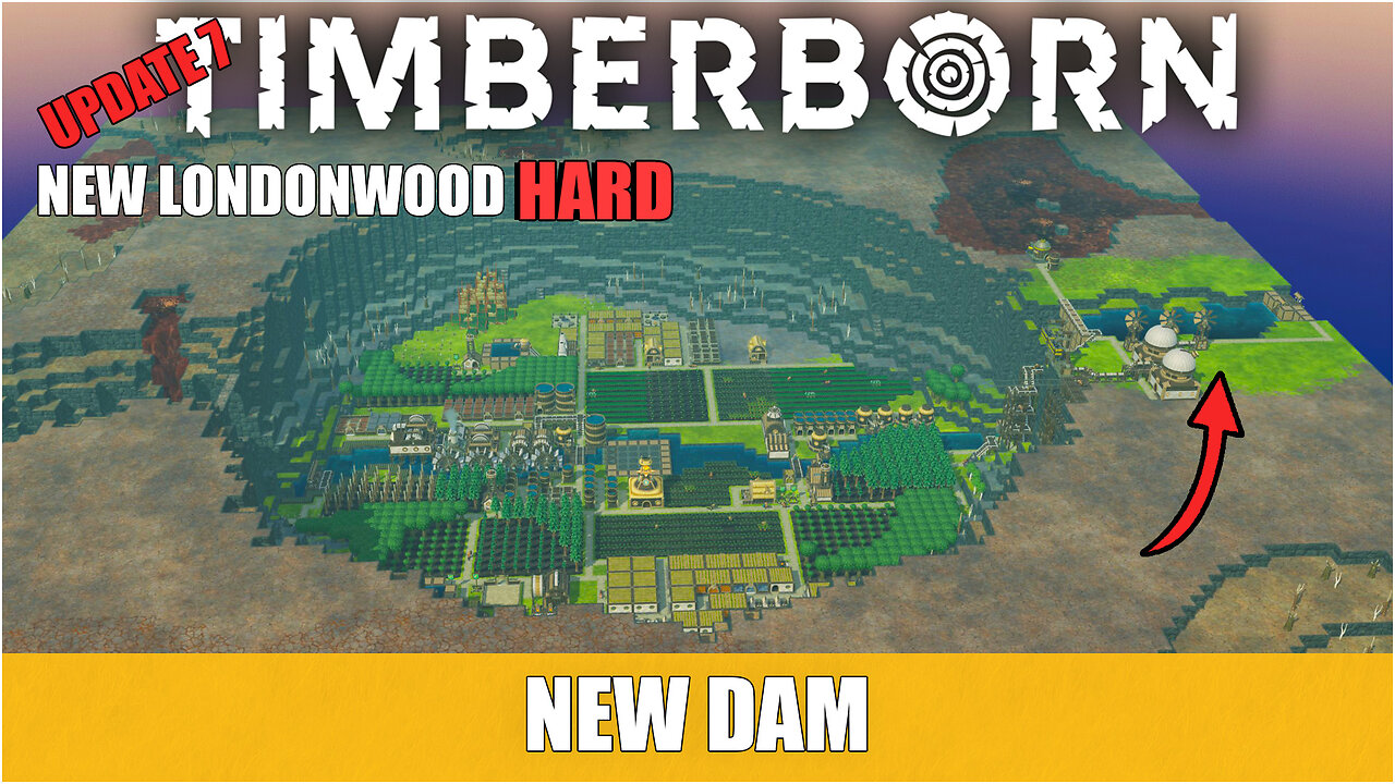 Adding New Dam And Observatories For Unlimited Science! | Timberborn Update 7 Ep. 2