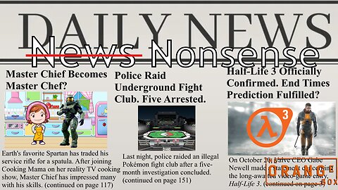 Episode 107 - News Nonsense