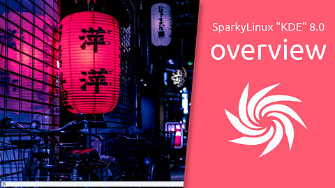 SparkyLinux "KDE" 8.0 | powered by debian
