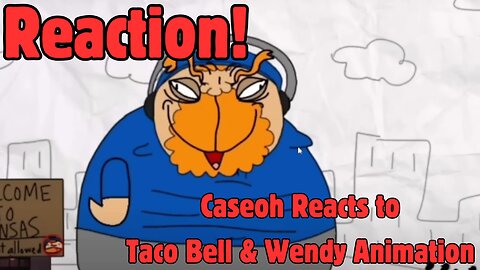 Hell’s Knights React to Caseoh Losing It Over Taco Bell & Wendy’s Animation! 🌮🍔🤣