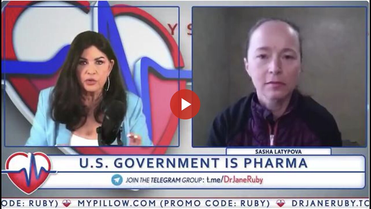 "US DoD & Big Pharma's Depopulation & Control Agenda: Dr. Jane Ruby & Sasha Latypova (Part 1)"