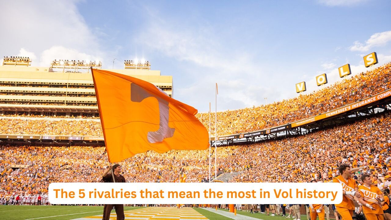 In order, the 5 rivalry games that the Vols need to play, with no playoff concerns involved