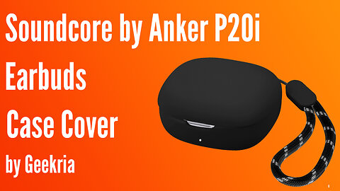 Soundcore by Anker P20i Ecarbuds Case Cover | Geekria