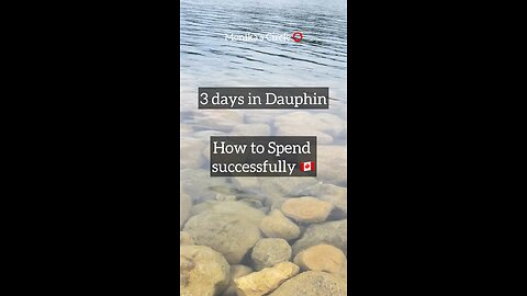 ⭕️Dauphin to clear lake, minnedosa, rainbow beach for three days with Butex; From winnipeg 🇨🇦