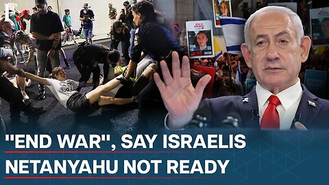Israel: Thousands Protest in Tel Aviv To End Gaza War; Netanyahu Says Such Actions Boost Hamas |N18G