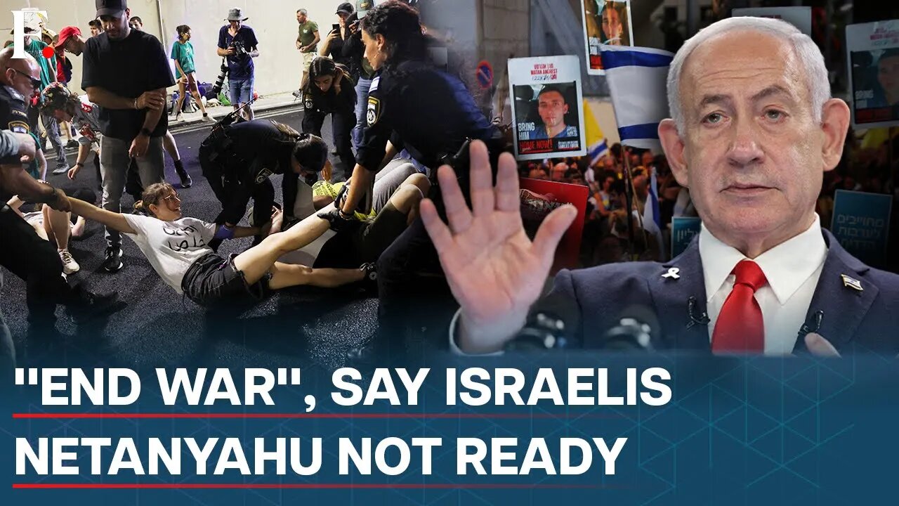 Israel: Thousands Protest in Tel Aviv To End Gaza War; Netanyahu Says Such Actions Boost Hamas |N18G