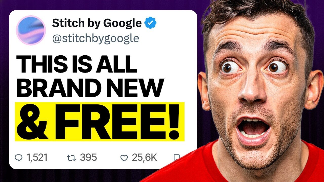 NEW Google Stitch Update is INSANE!