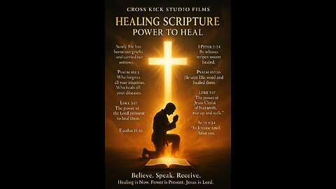 Cross kick Studio Films Healing Scriptures