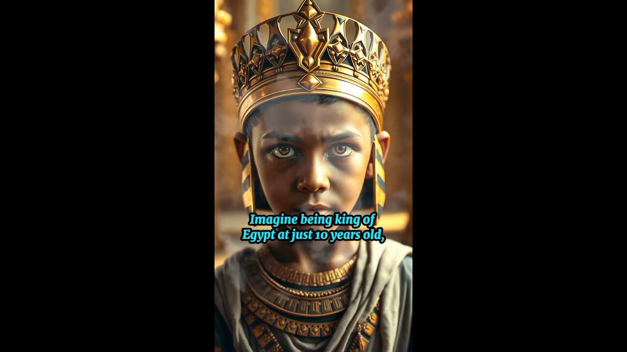 The 10-Year-Old King Who Ruled Egypt. #history #real #fact #mesir# war