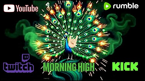 MORNING HIGH 🌞 FRIIIIDAY ☁️☁️🚬🤘👀🦚
