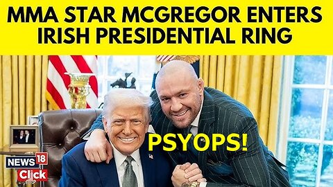 Satanist Psyops Tucker Carlson and UFC Fighter Conor McGregor in Plain Sight!