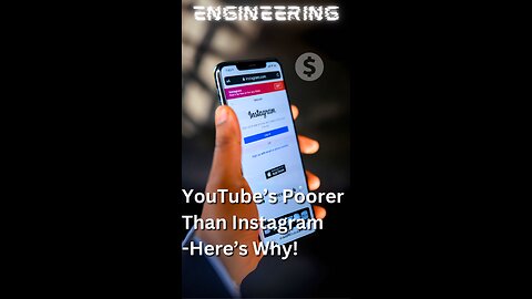 Why YouTube's Poorer Than Instagram