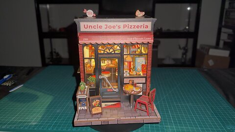 Cutebee Uncle Joe's Pizzeria Part 2 #cutebee #booknook #miniaturehouse