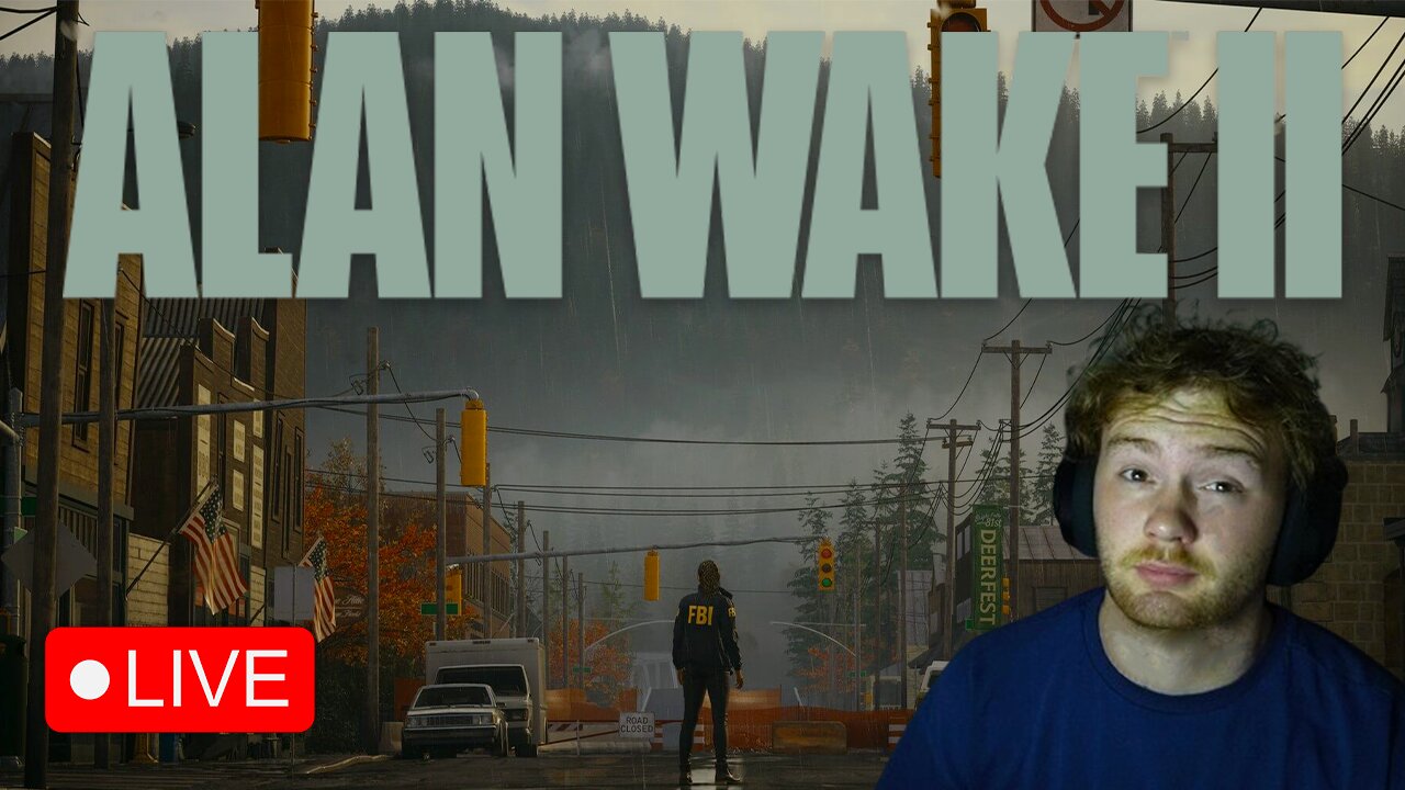 DAY 2 ALAN WAKE II | SCARY TIME | GAMING | JOIN!
