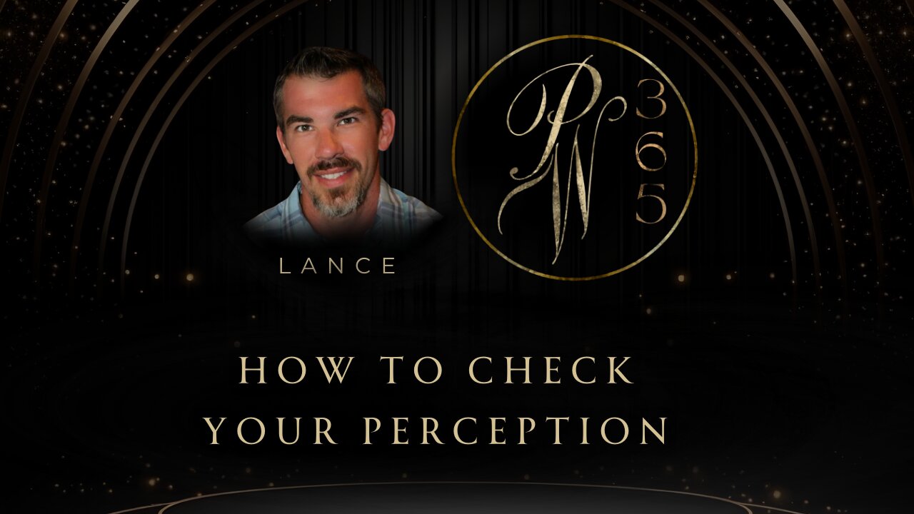 How to check your perception