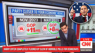 CNN’s Harry Enten Completely Floored By Slew of Horrible Polls For Democrats