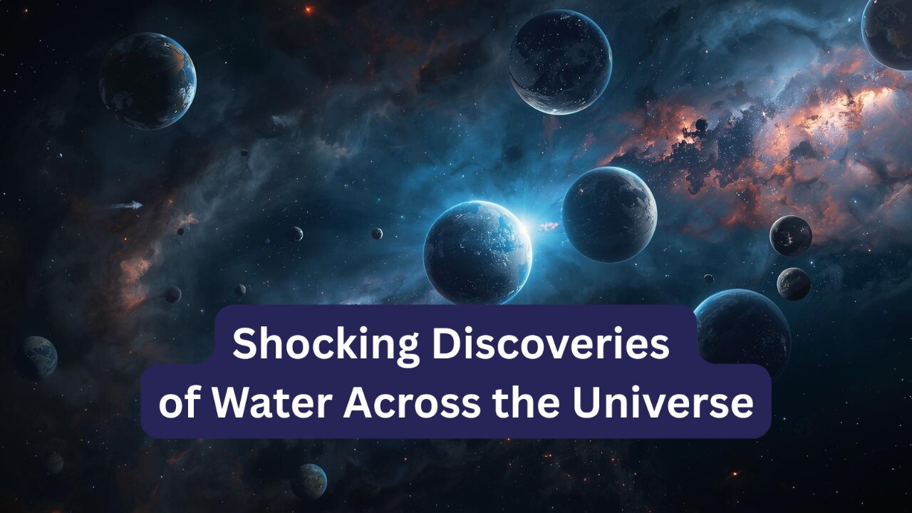 Shocking Discoveries of Water Across the Universe