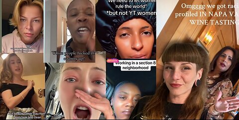 UNHINGED FEMINISTS!! WOKE BLACK Lady BLAMES Y.T. PEOPLE For RUINING AMERICA??!