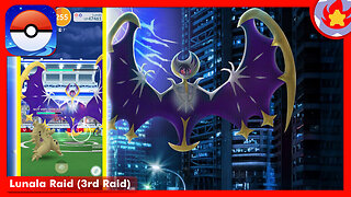 Lunala Raid (3rd Raid) | Pokemon GO
