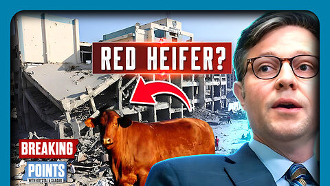 House Speaker Goes FULL APOCALYPSE In West Bank Visit