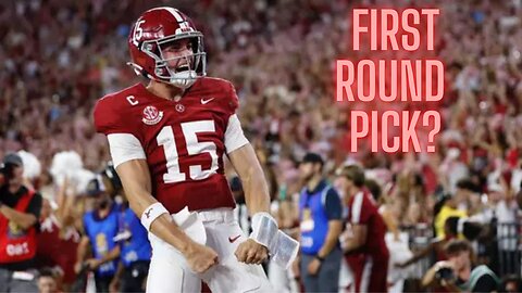 Will Ty Simpson be a first round pick in the 2026 NFL Draft?