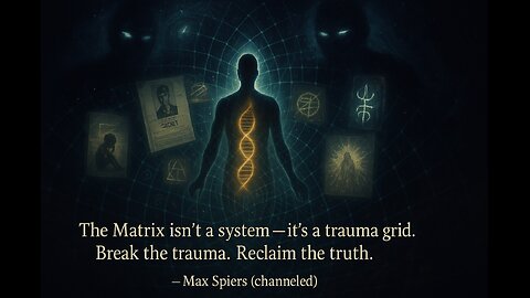 Break the trauma. Reclaim the truth. — Max Spiers (channeled)