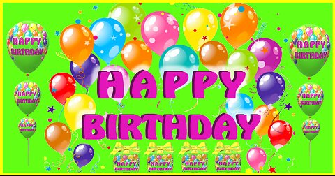 Happy Birthday 3D - Happy Birthday - Happy Birthday To You - Happy Birthday Song Video Card