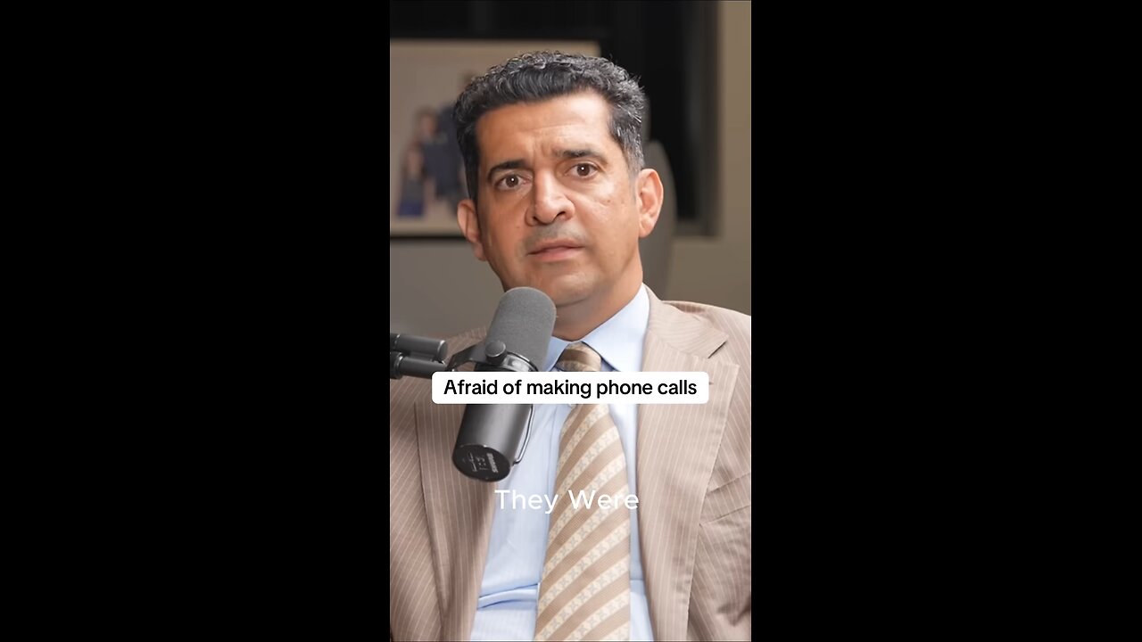 Afraid of making phone calls