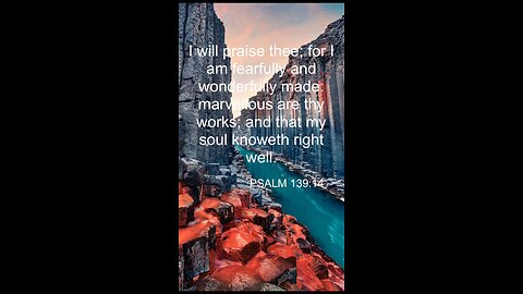Psalm 139:14