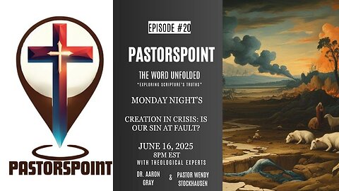#PASTORSPOINT: Episode 20 Creation of Crisis: “Is Our Sin at Fault?" livelink -RedAmericaFirst.com