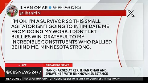What we know about the man who charged at Rep. Ilhan Omar