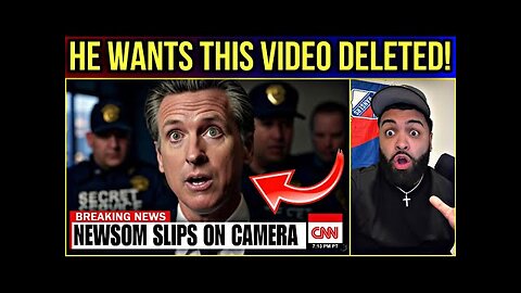 🚨Must See!! A Desperate Gavin Newsom Accidentally Admits To Cheating On Camera..