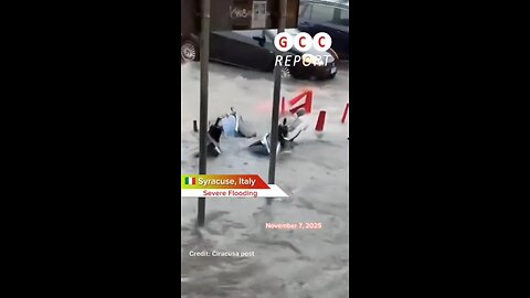 #Italy #Sicily #Siracusa #Floods #ExtremeWeather #ClimateChange #climate #anomaly #climatecrisis