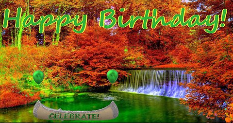 Happy Birthday 3D - Happy Birthday - Happy Birthday To You - Happy Birthday Song Video Card