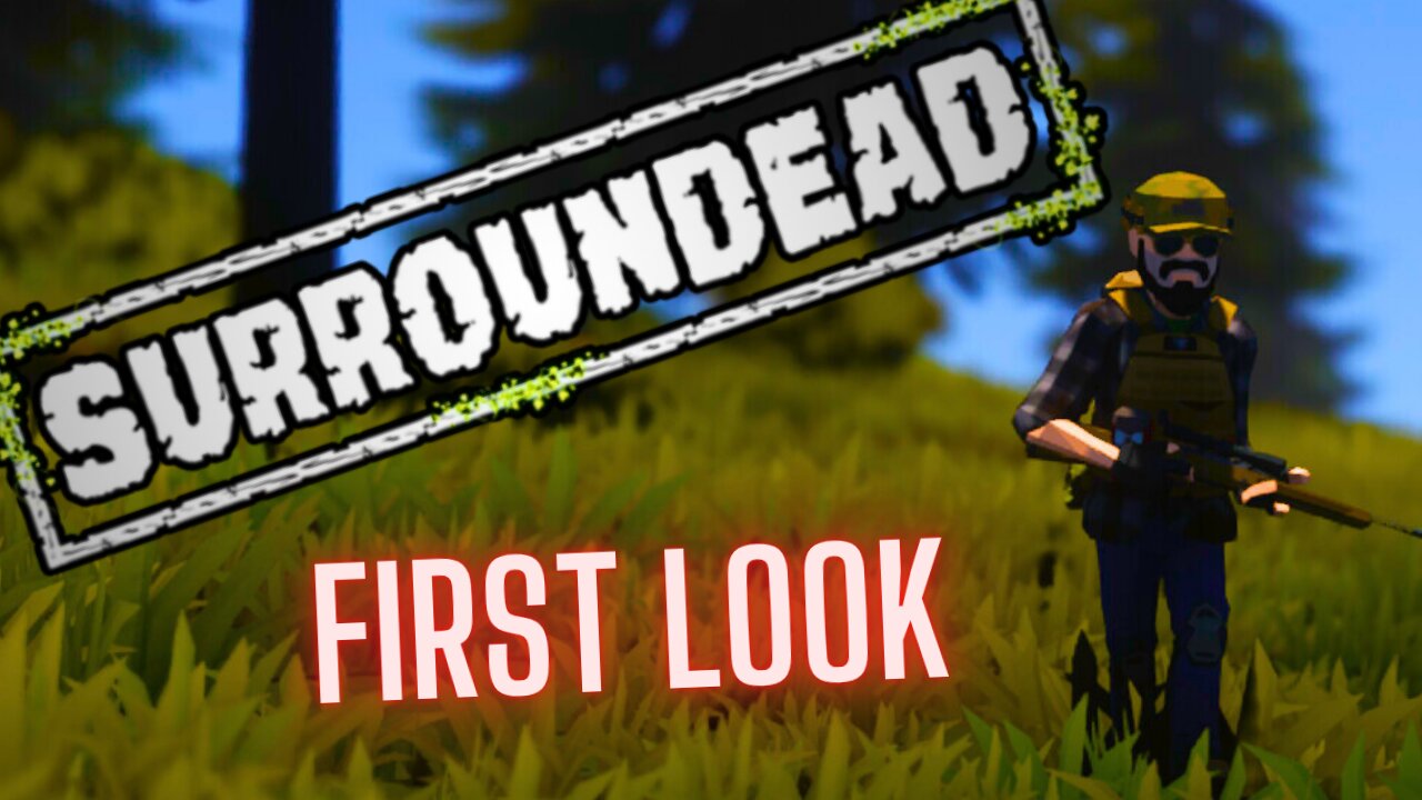 SurrounDead Low Poly Zombie Survival - First Look