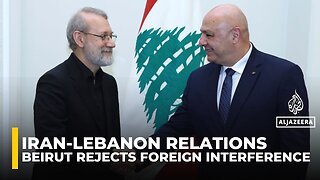 Lebanon rejects foreign interference, president tells Iran official