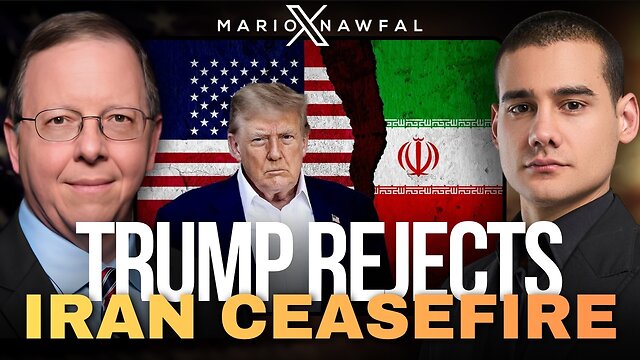 BREAKING: TRUMP REJECTS IRAN CEASEFIRE, VOWS "DEVASTATING BLOWS"